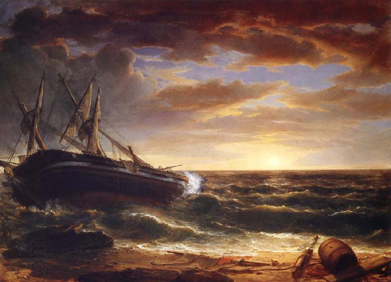 Asher Brown Durand The Stranded Ship China oil painting art